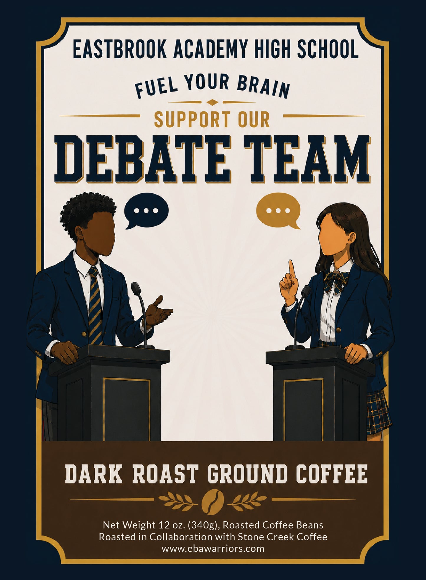 Debate Team Fundraiser - Whole Bean and Ground Coffee
