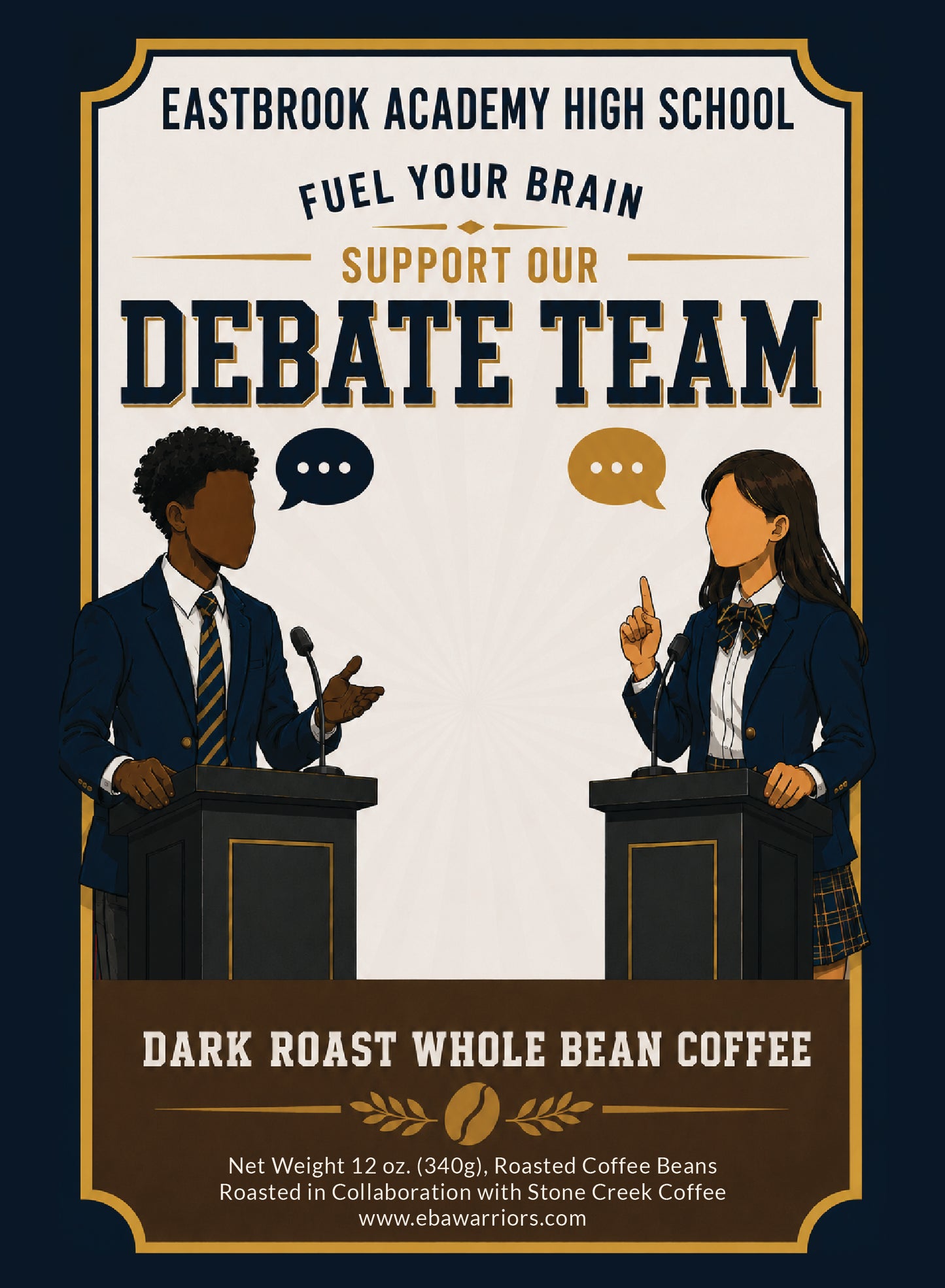 Debate Team Fundraiser - Whole Bean and Ground Coffee