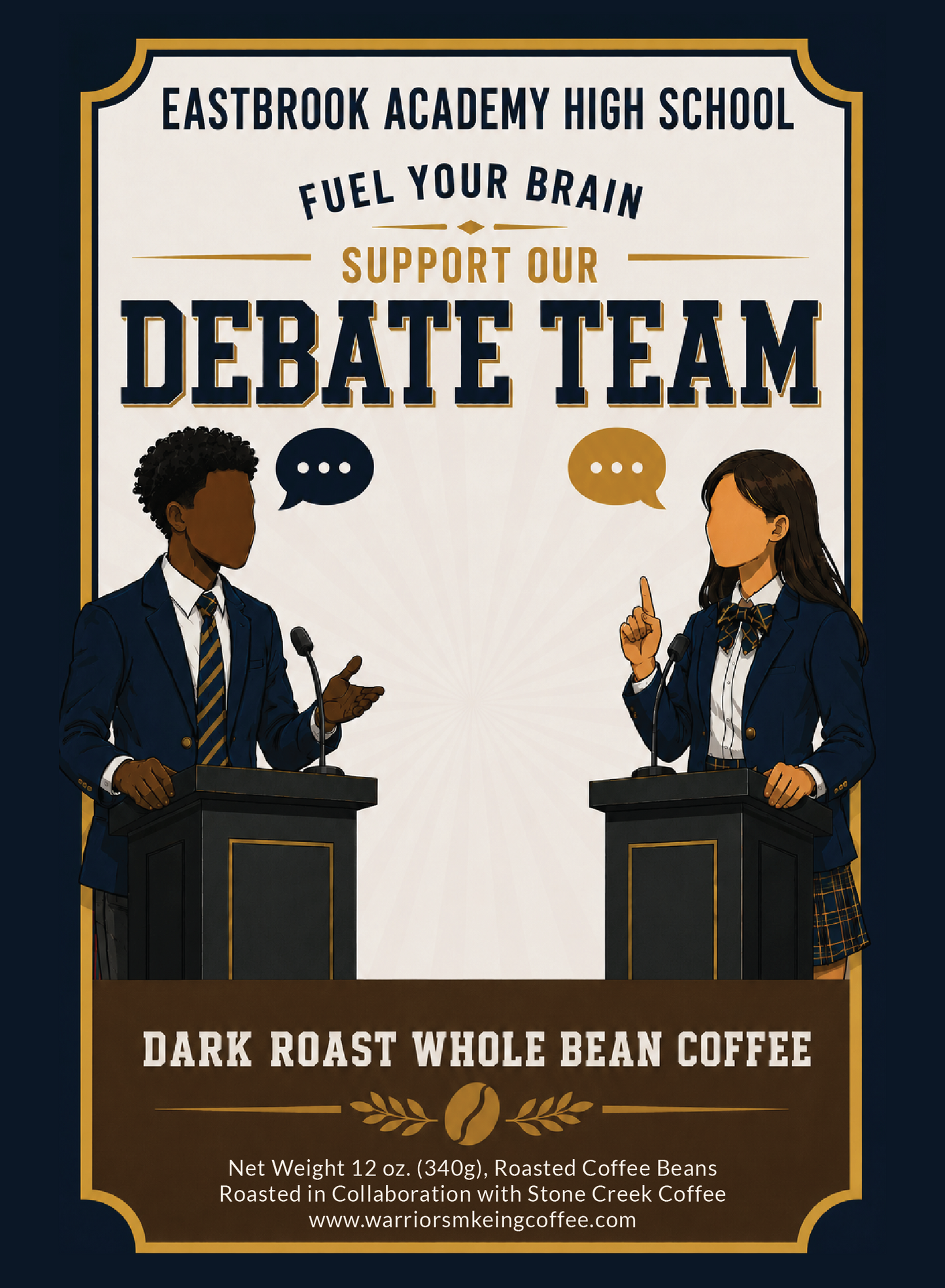 Debate Team Fundraiser - Whole Bean and Ground Coffee