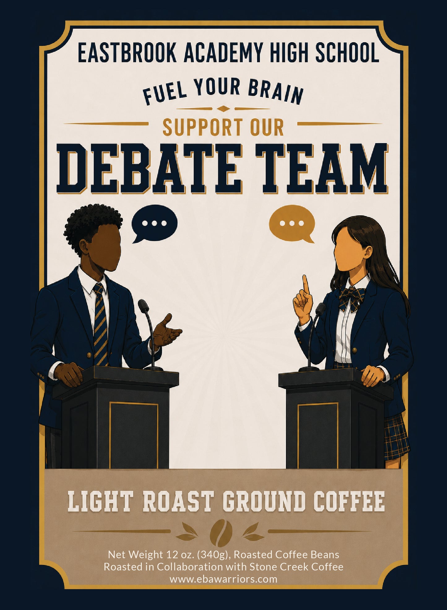 Debate Team Fundraiser - Whole Bean and Ground Coffee