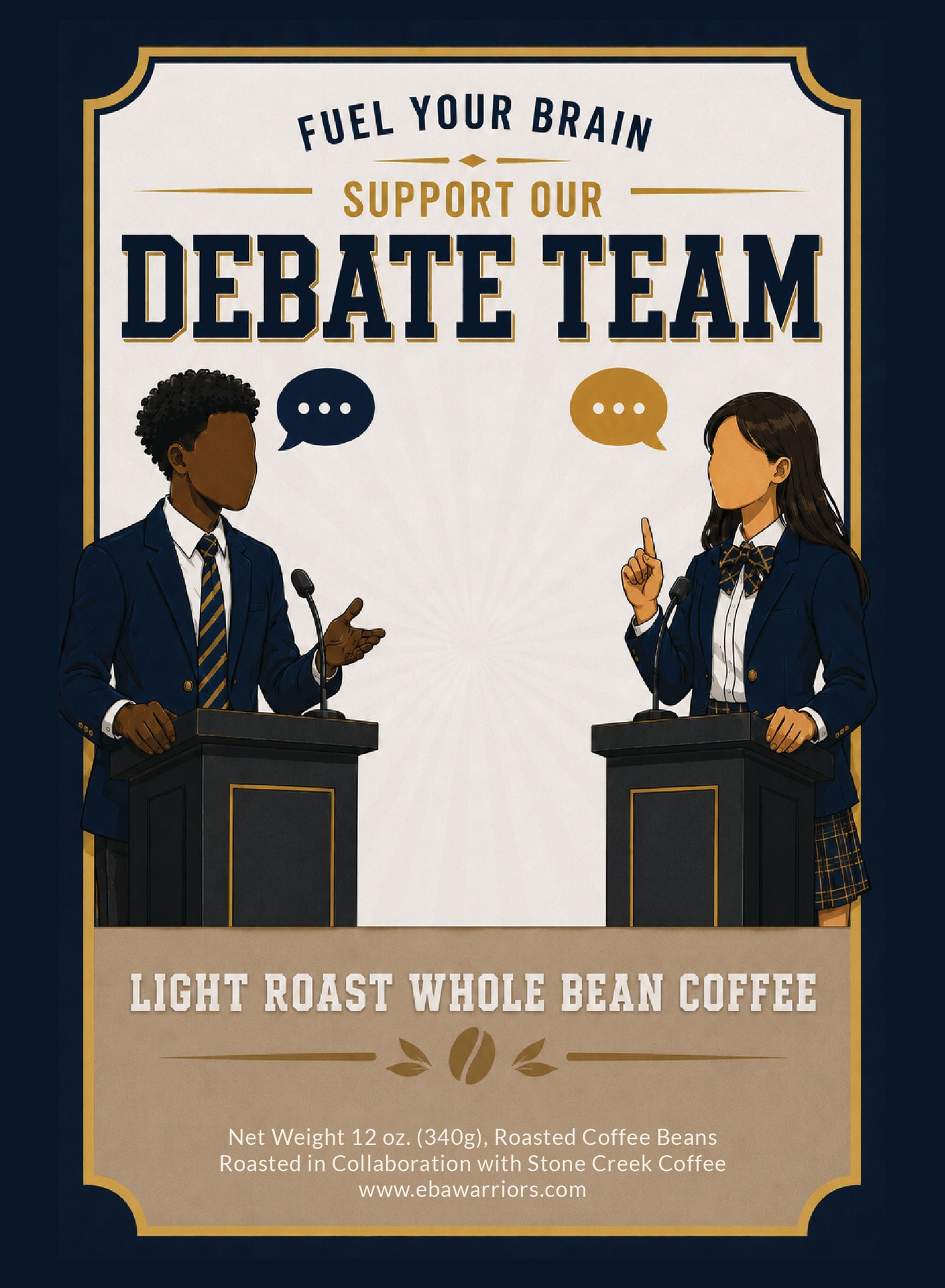 Debate Team Fundraiser - Whole Bean and Ground Coffee