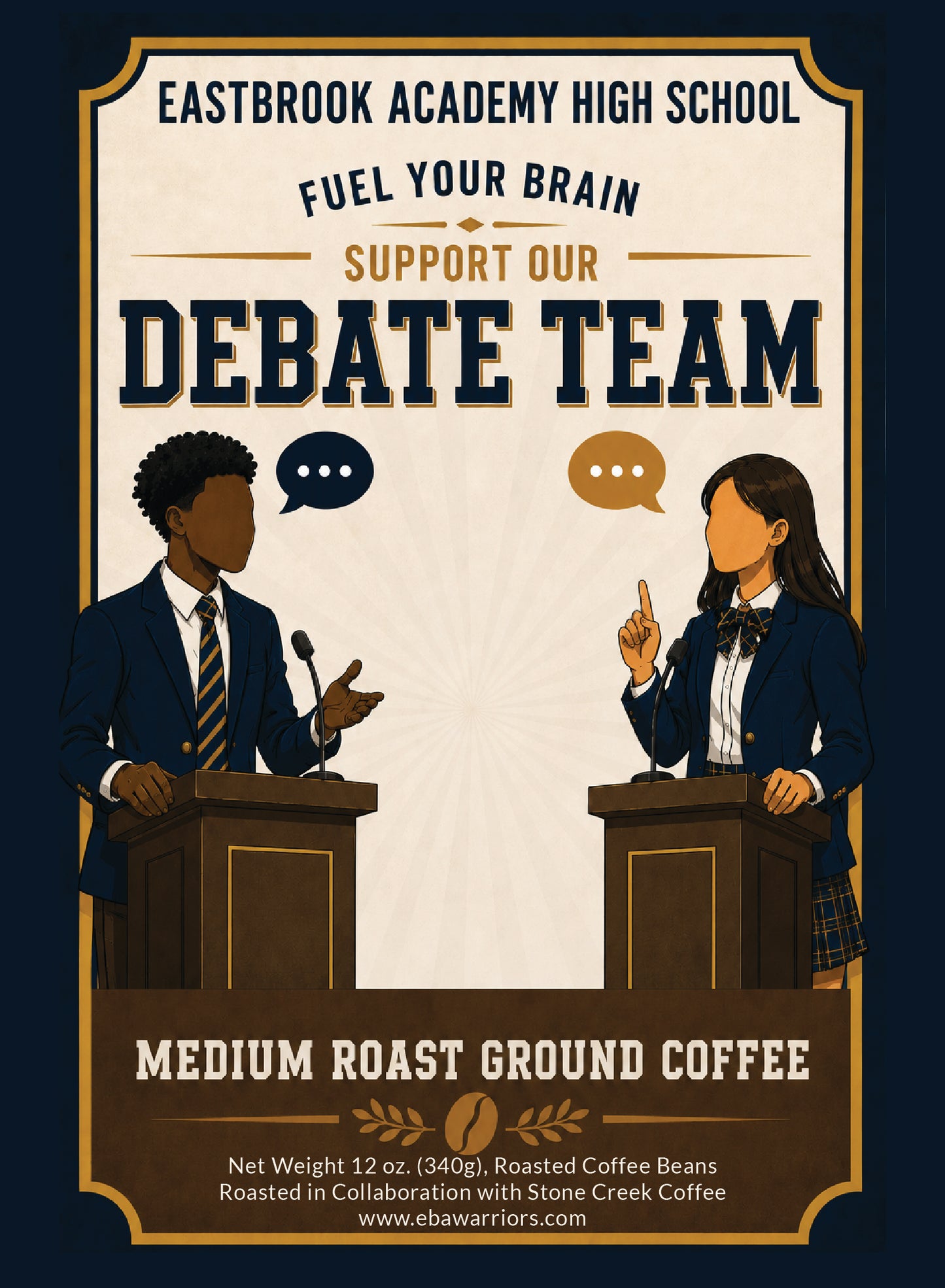 Debate Team Fundraiser - Whole Bean and Ground Coffee