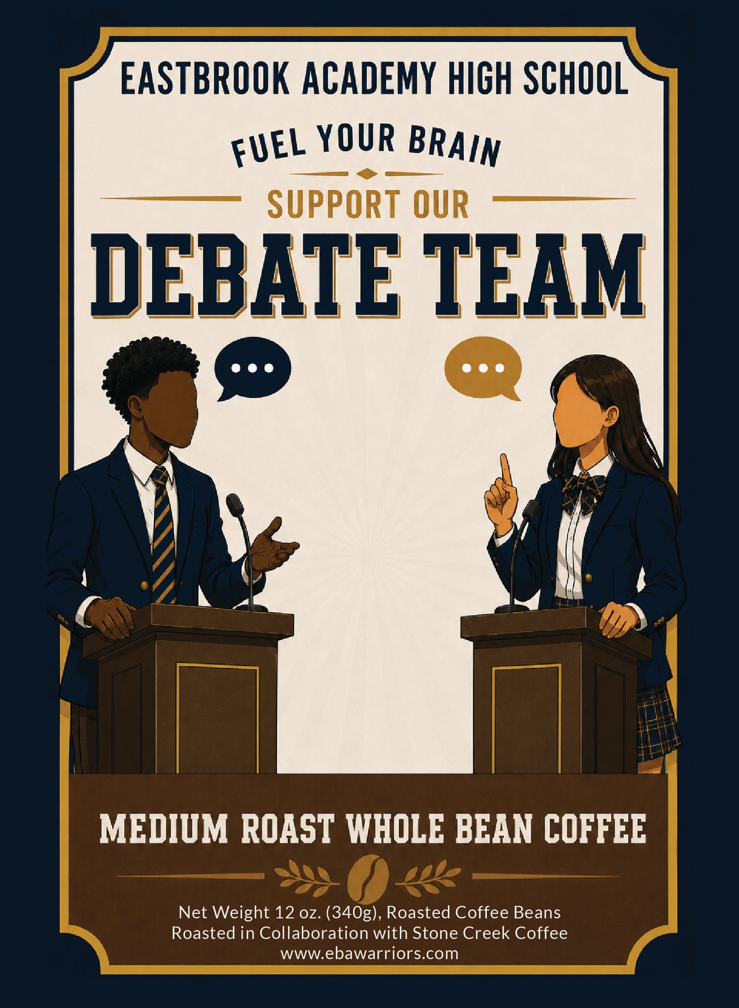 Debate Team Fundraiser - Whole Bean and Ground Coffee