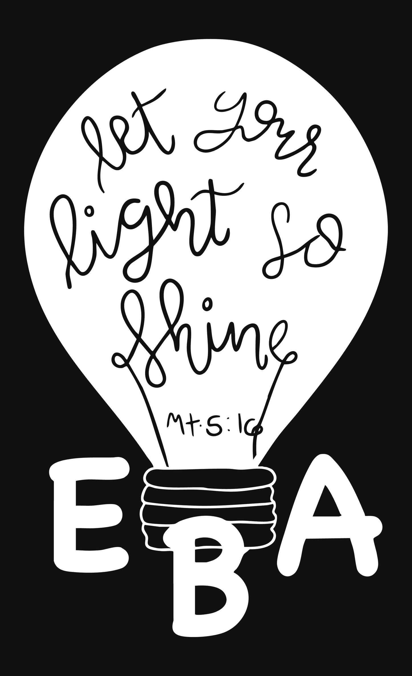 Spring '25 Lower School Shirt - Let Your Light Shine (Glow in the Dark!)