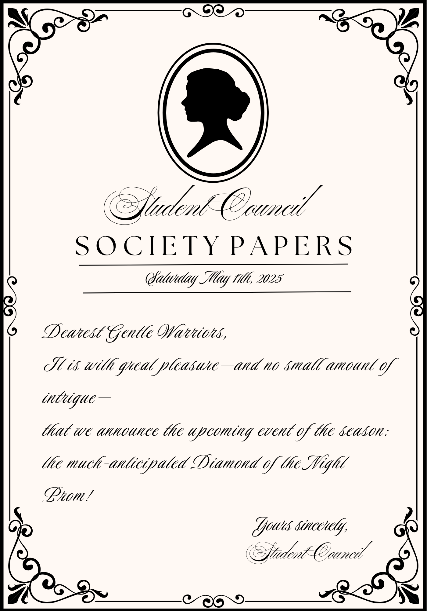 Prom Ticket