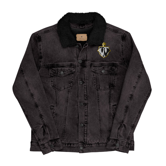 Warrior Enterprises Unisex Denim Sherpa Jacket